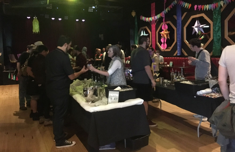 Illustration for article titled The Jyn (Erso) Cocktails Were Flowing at Fantastic Fest's Star Wars Drink Competition